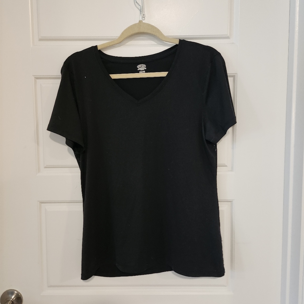 Quick Dry Athletic Light Weight V neck Tee